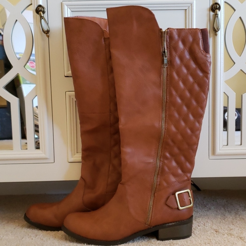 Arizona Jean Co Leather Boots